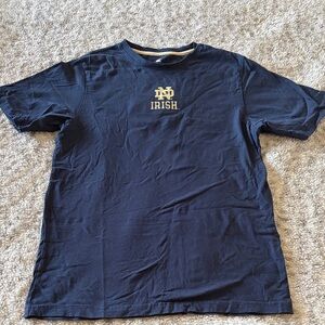 Colosseum Navy Shirt with Cream Trim